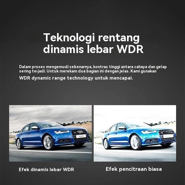 Dashcam Autoglide Kamera Mobil Full Hd 1080P, Layar 4 Inch, Perekaman Loop, G-Sensor, Penglihatan Ma
