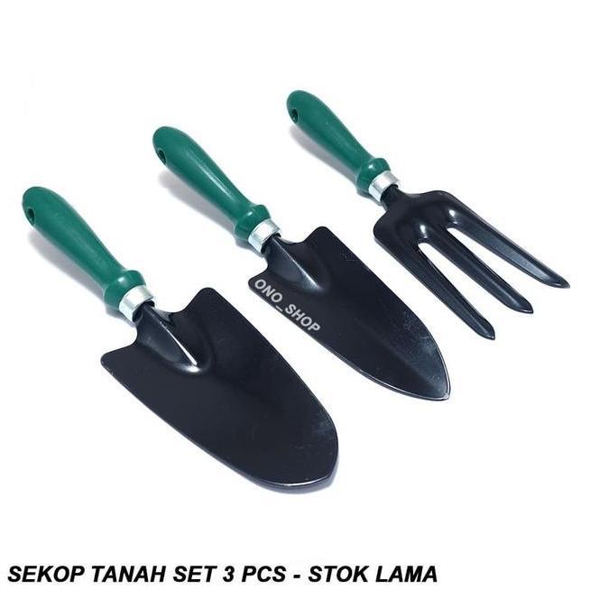 Sekop Tanah Set 3 Pcs Stok Lama