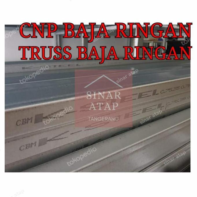 Big- Cnp Baja Ringan / Truss Baja Ringan / Kanal C Baja Ringan Tebal 0.75