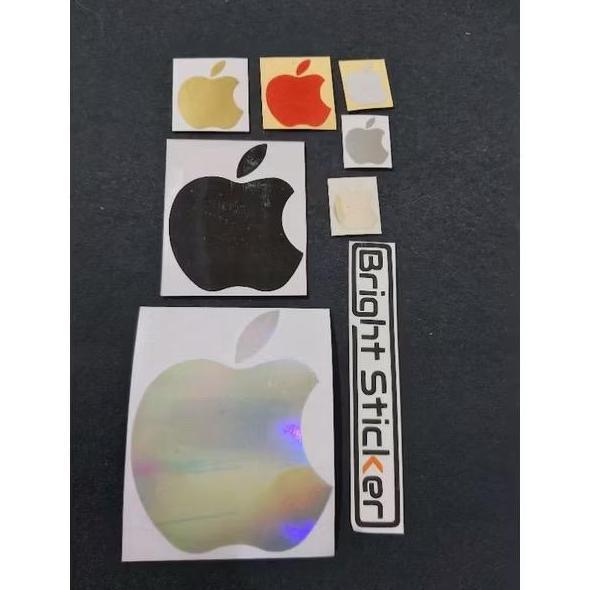 DV122 >> STICKER LOGO APLE IPHONE STICKER HP LAPTOP MOTOR MOBIL CUTTING