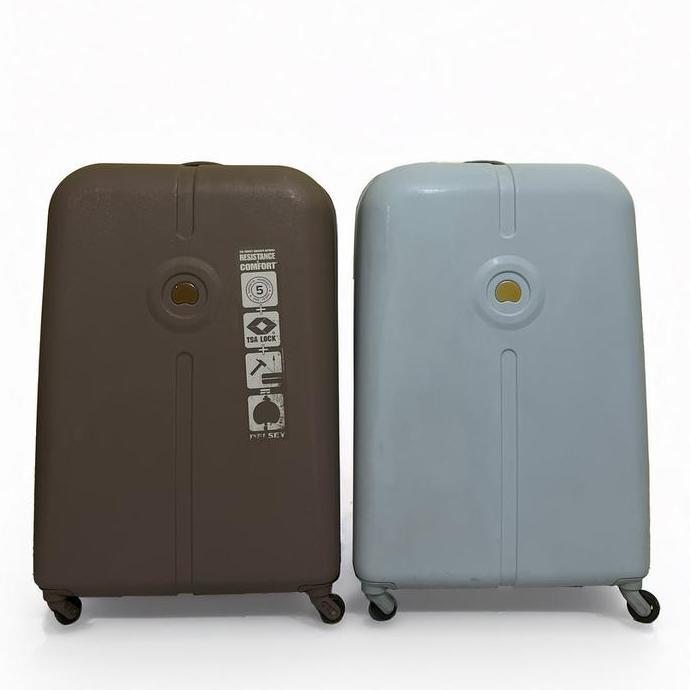 OK DELSEY PARIS FLANEUR KOPER 20 INCH CABIN HARD CARRY-ON TROLLEY LUGGAGE 44 LITER KAPASITAS 44L BAH