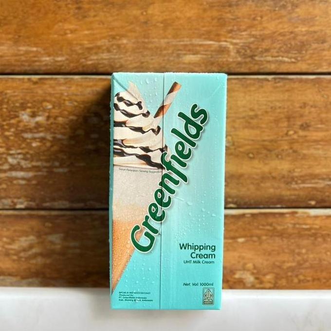 Milk- Whipping Cream Greenfield 1000 Ml