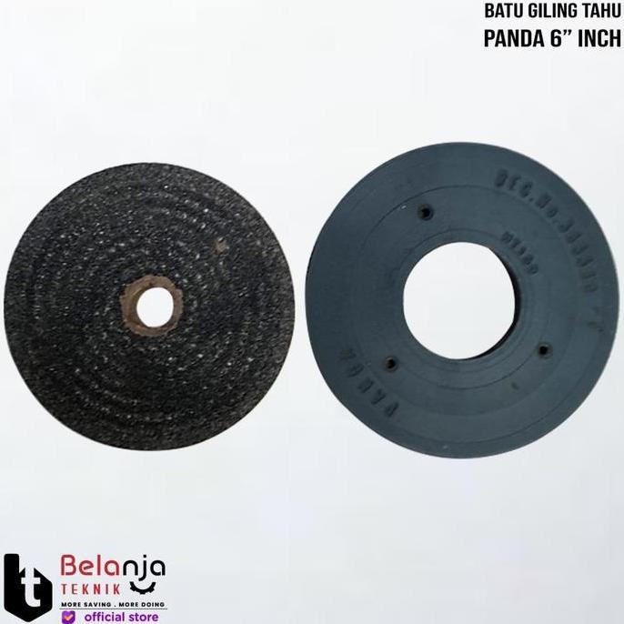 Panda Batu Gilingan Tahu 8 Inchi Plat Gilingan Tahu Panda 8" Inch