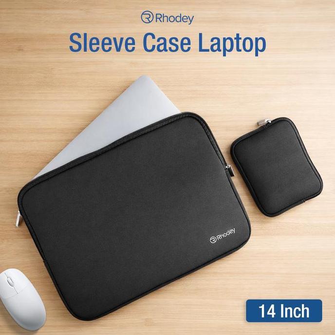 DY90 - Tas Sleeve Case 14 Inch Soft Aigreen FOR Laptop FOR Notebook FOR Asus FOR Lenovo HP