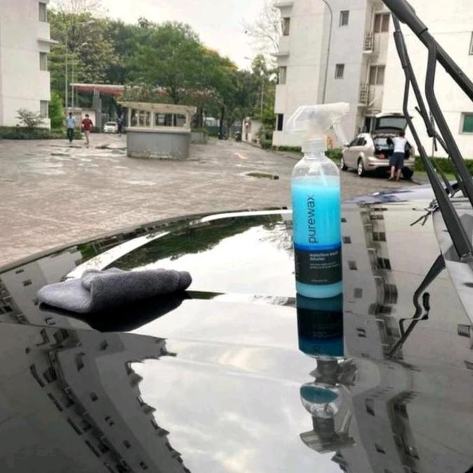 Promo Purewax Waterless 236Ml Nanocoating Cheramic Poles Anti Jamur Kaca Efect Daun Talas Bebas Sili