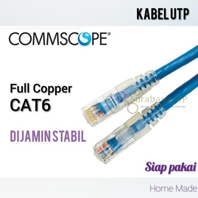 NEW Kabel LAN UTP CAT 6 AMP COMMSCOPE 70 Meter 70 M 70Meter CAT6
