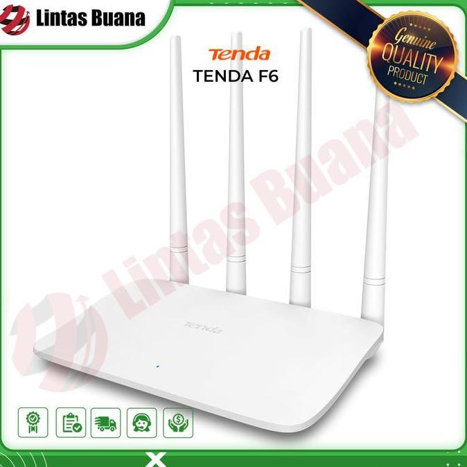TENDA F6 Wireless N300 Router Tenda F6 Easy Setup Router 4 antena