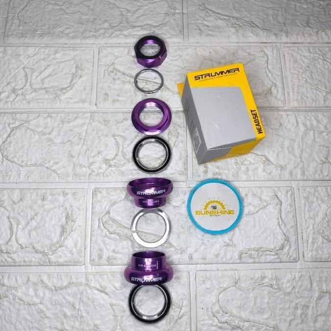 Headset Bearing STRUMMER EC30R Lubang Headtube Frame STANDARD 30mm Fork Steertube DRAT ULIR 25.4mm T