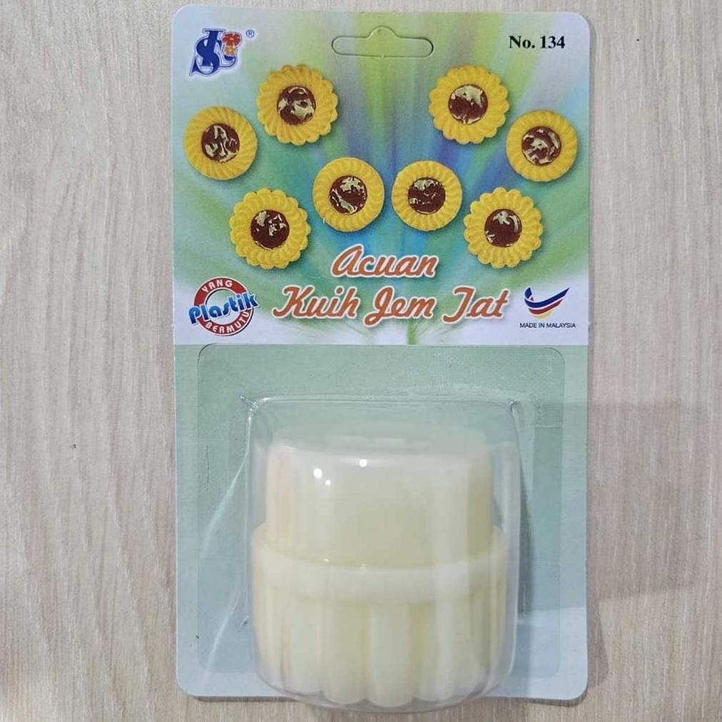HOT DEALS Cetakan Kue Kering Nastar Nutella 2 Bentuk Bunga Matahari Mawar Bulat