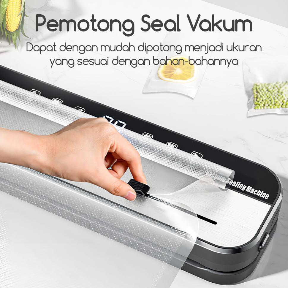 HOT DEALS Bonkyo Portable Food Vacuum Sealer - VM2 Vakum Makanan Portable Untuk Makanan Basah dan Ke