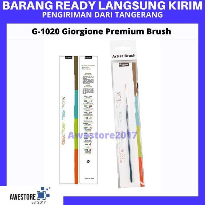 Ready Giorgione G-1020 Liner Brush Kuas Lukis Round Tipis Water Color 0 1 2 murah