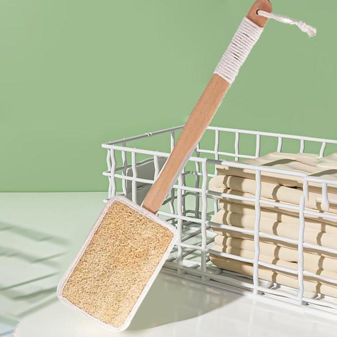 COLOCAS Sikat Punggung Loofah Back Brush Alat Mandi Gosok Badan & Back Brush Sikat Gosok Pembersih P