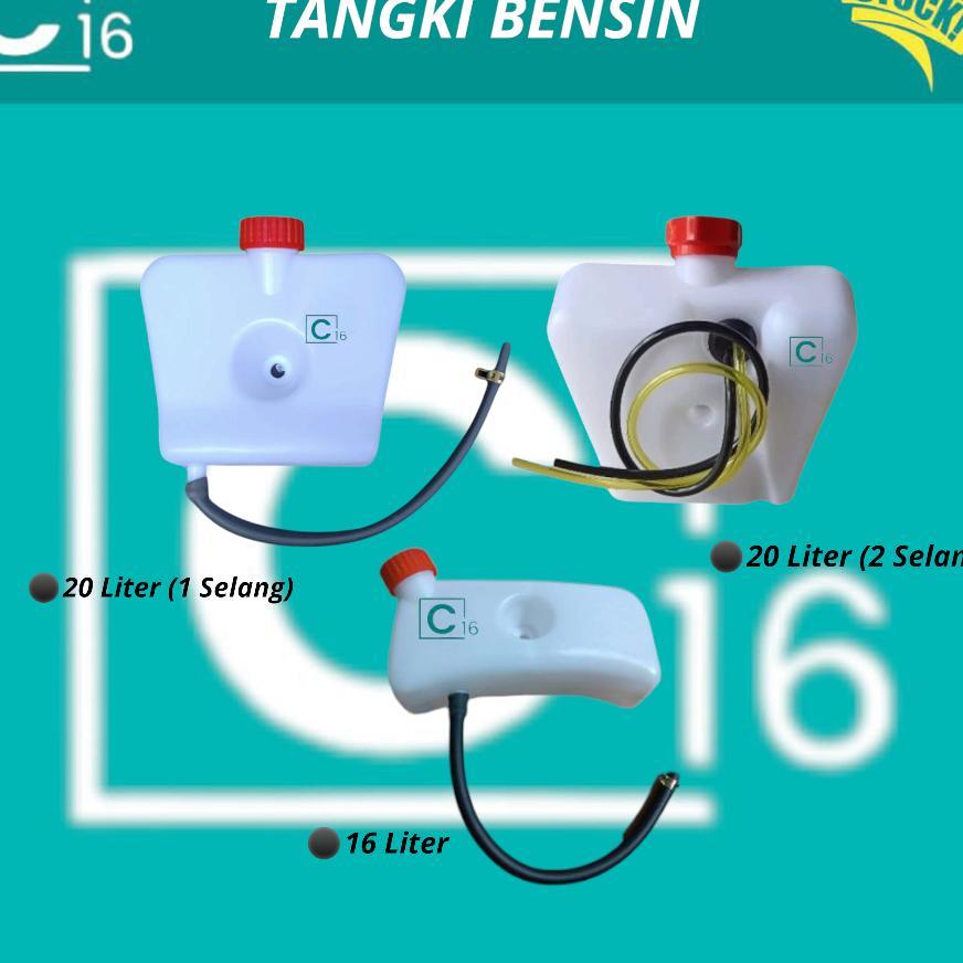 Fuel Tank Set Tangki Bensin 16Liter 20Liter Mesin Semprot Hama Tu26