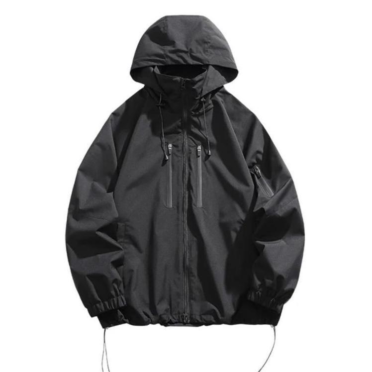 Jaket Gorpcore Parasut Outdoor Waterproof - Jacket Winbreaker Hoodie/ Jacket Hip Hop Mantel Pria / J