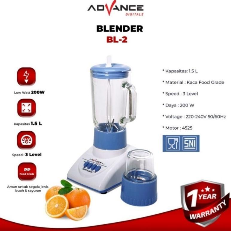 TERMURAH BLENDER ADVANCE BL-2/BL-20/BL-11