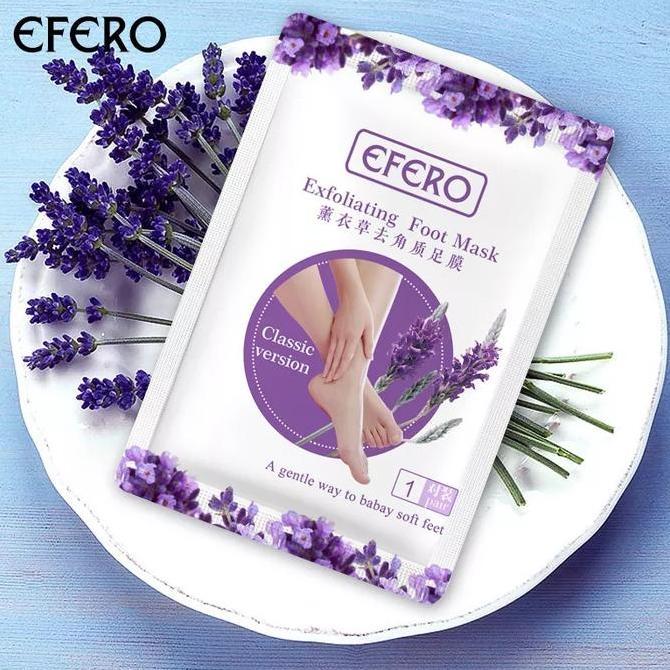 masker kaki efero bpom pengelupas kulit mati
