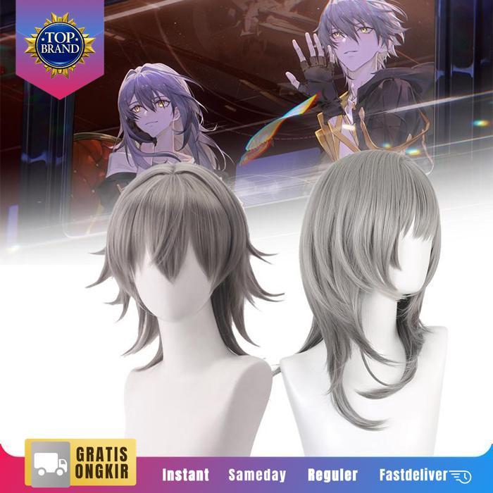 Cosplay Wig Female/Male Trailblazer Cosplay Wig Anime Cosplay Game Honkai Star Rail Cosplay Original
