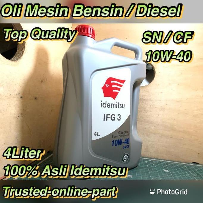 Olictl- Oli Mesin 10-40 Bensin Diesel 10W-40 Idemitsu