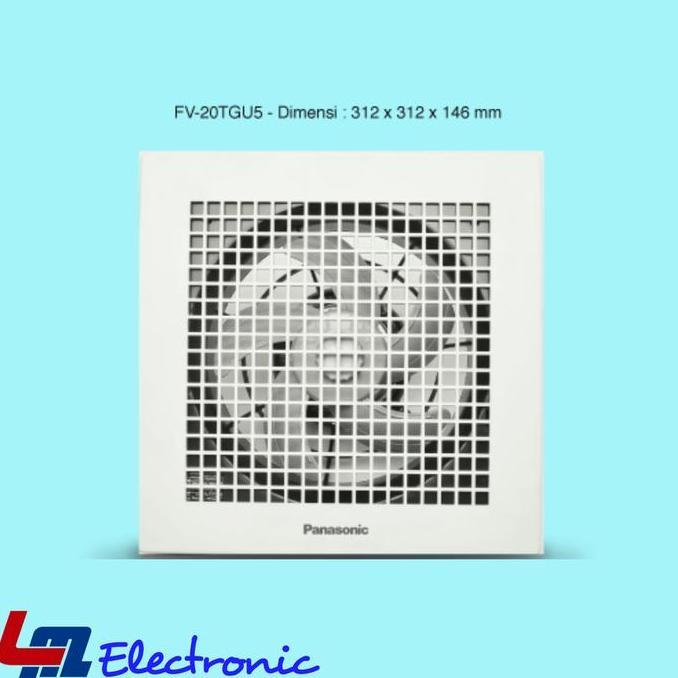 Panasonic Kipas Angin / Ventilating Fan Fv20Tgu / Fv 20Tgu Diskon