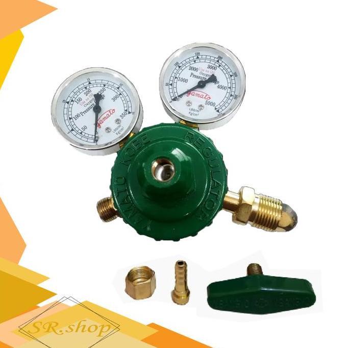 Regulator Las Oksigen yamato Oxygen Tabung Las, regulator gas las karbit las gas, regulator oxygen, 