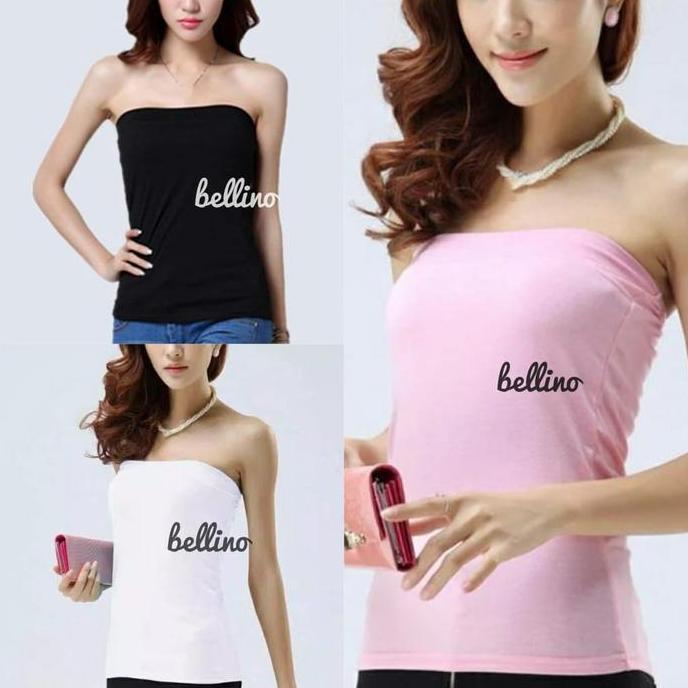 Kemben Tanktop Wanita Tanpa Cup Polos Super Soft / Kemben Polos / Kemben Wanita Warna Polos Tanpa Cu