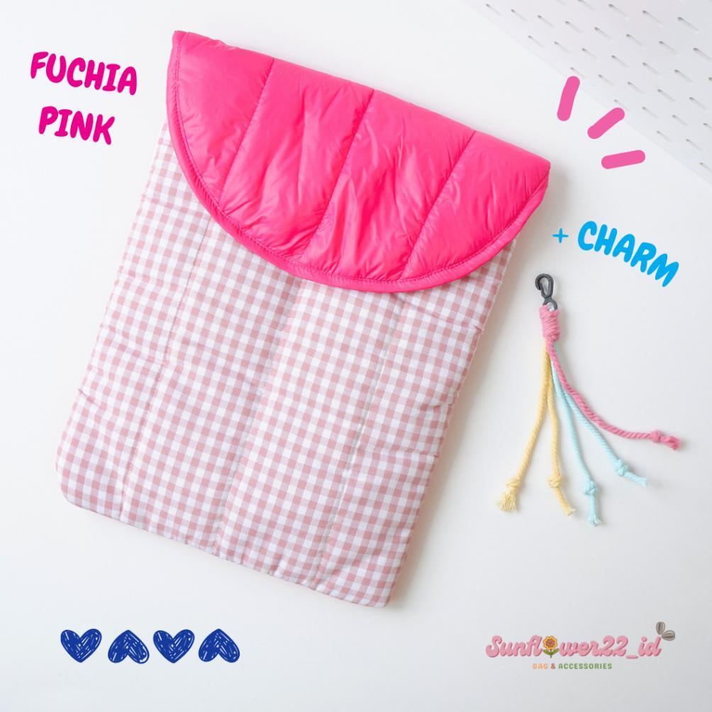 CUCI GUDANG Sunflower Puffy Laptop Sleeve | Laptop Sleeve | Tas Laptop