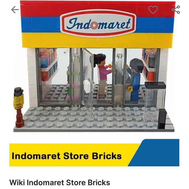Bricks / Lego / Bricks Indomaret / Mainan Indomaret / Mobil An / Toko
