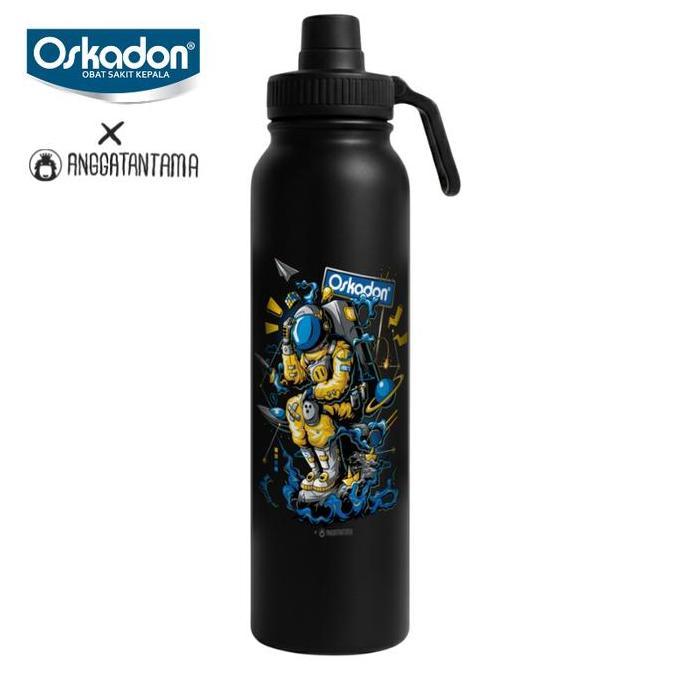 TAGS Tumbler oskadon x Anggatantama Astronaut Black