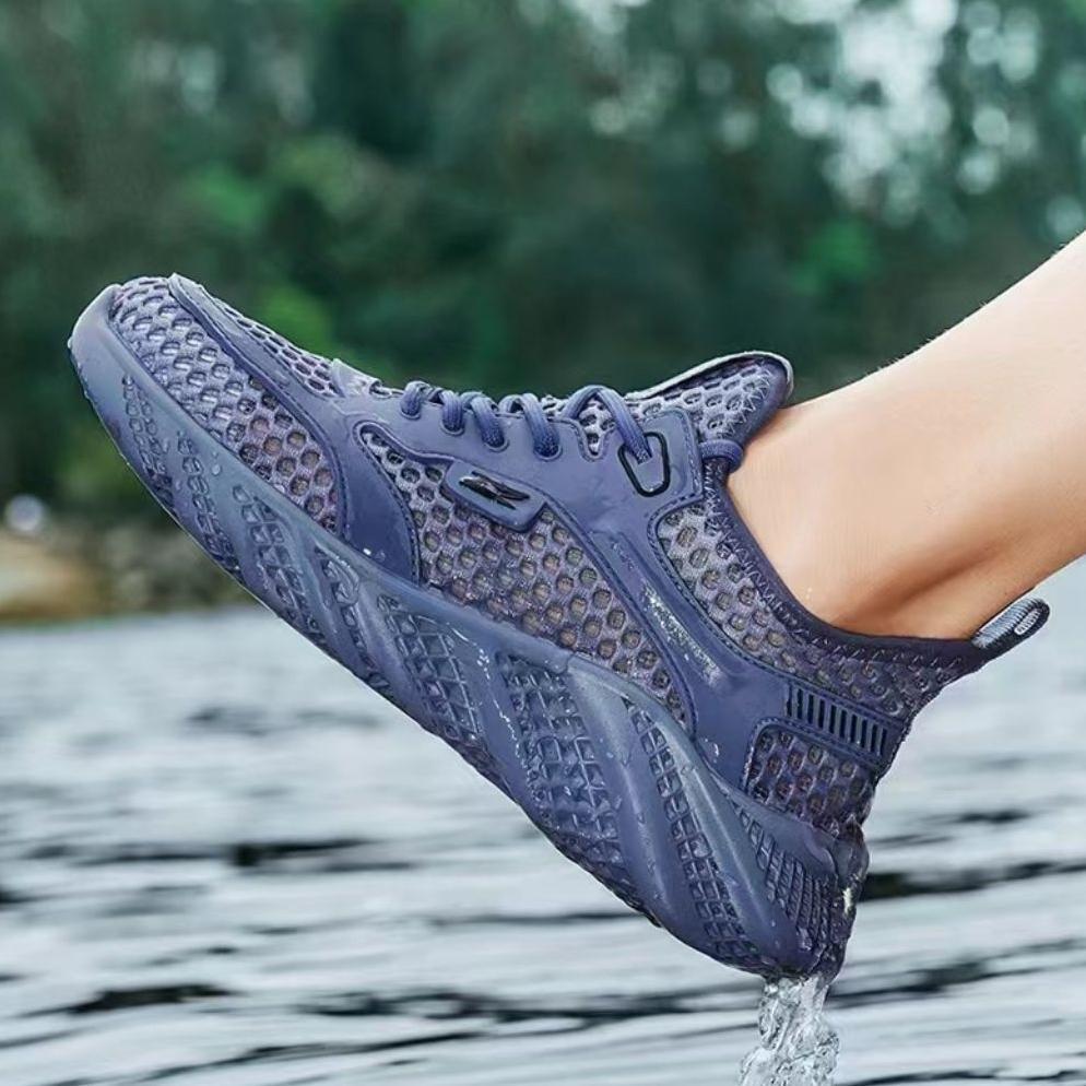 CUCI GUDANG SEPATU IMPORT JUMBO 37-45 B-03 PRIA WANITA OLAHRAGA SHOES RUNNING JOGGING HITAM SEKOLAH 