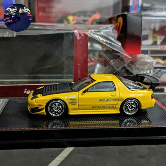 DIECAST IGNITION MODEL MAZDA RX7 RX 7 FC3S YELLOW AG27