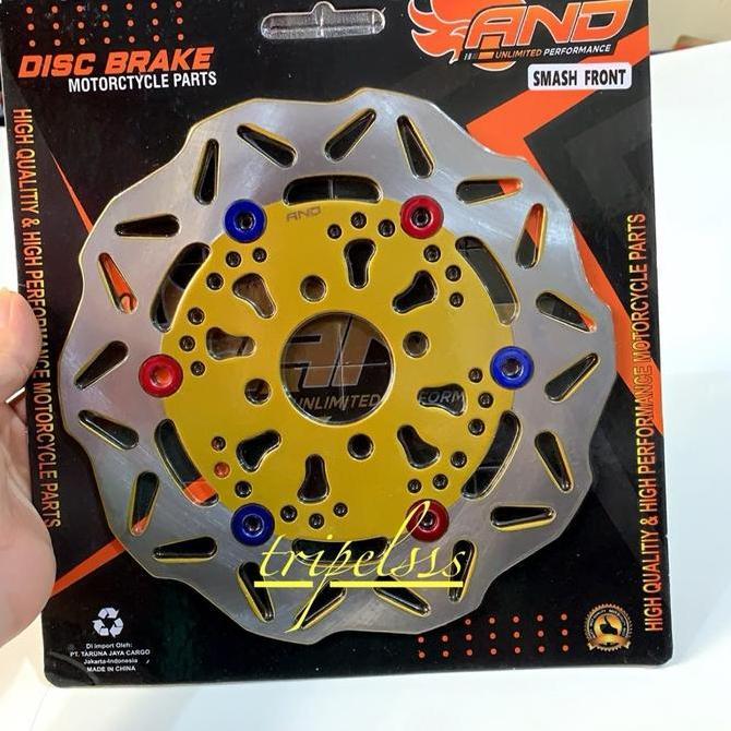 PIRINGAN CAKRAM DEPAN VARIASI SMASH / SHOGUN 125 / SPIN / SKYWAVE / SKYDRIVE DIAMETER 220 MM