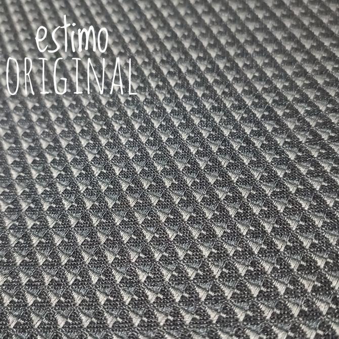 Kain Jok Mobil Fabric Hitam bintik abu Cocok untuk Jok Recaro Katana