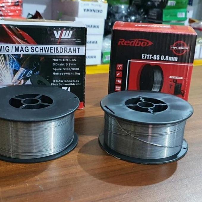 kawat las mig wire fluxcore tanpa gas