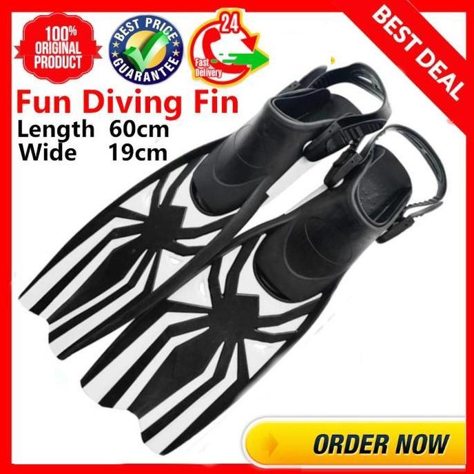 TERMURAH - Open Heel Swimming Fin Diving Kaki Katak Scuba Diving Fins Snorkeling
