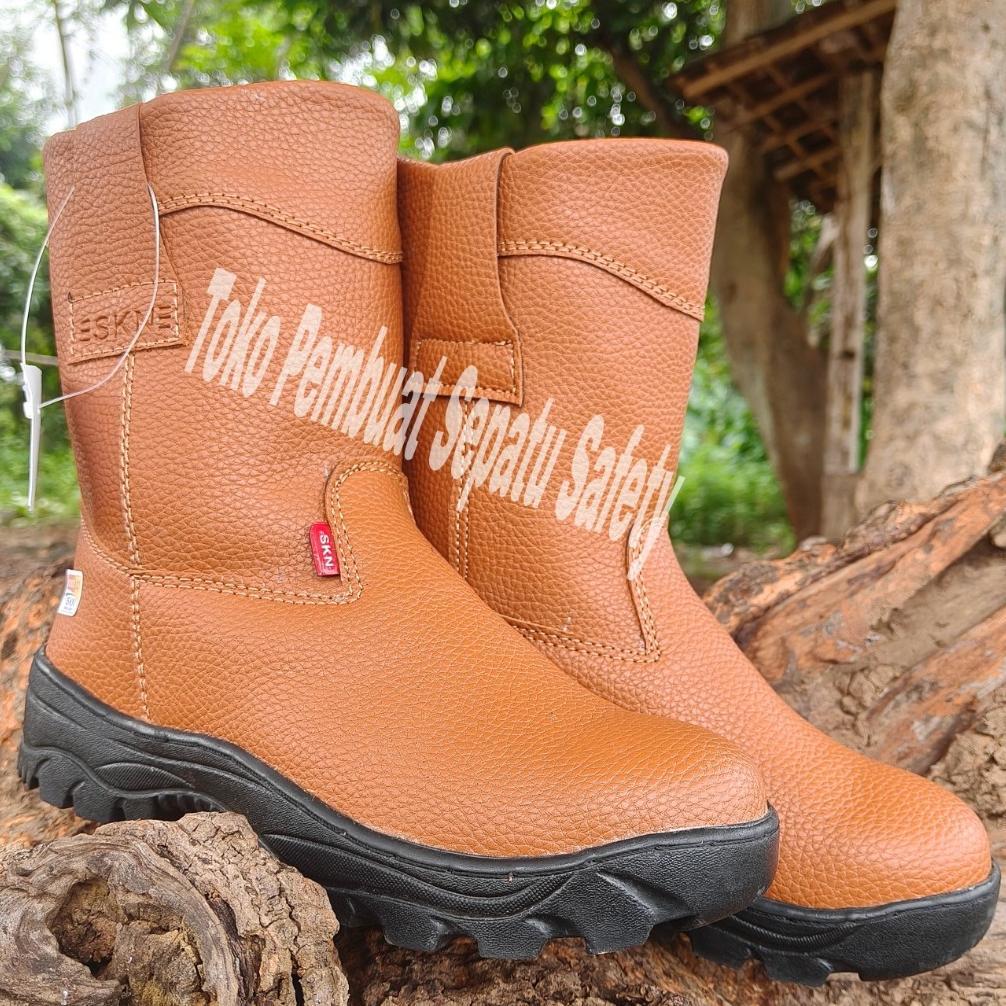Grade Ori Sepatu Safety Septi Ujung Besi Keselamatan Kerja Pria Wanita King Skn Joger Sepatu Safety 