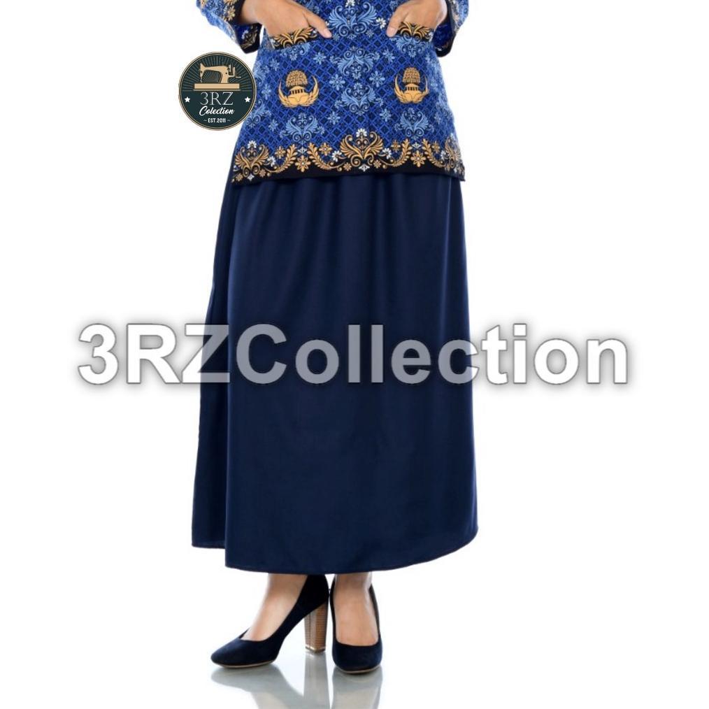 Bagus Rok Navy Biru Dongker Panjang Celana Navy Dinas Wanita Rok/Celana Putih Pns Wanita