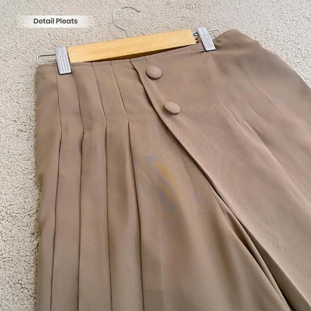 Cuci Gudang Celana Kulot Rok Wanita High Waist | Casual Formal Bahan Furano Nyaman Dipakai