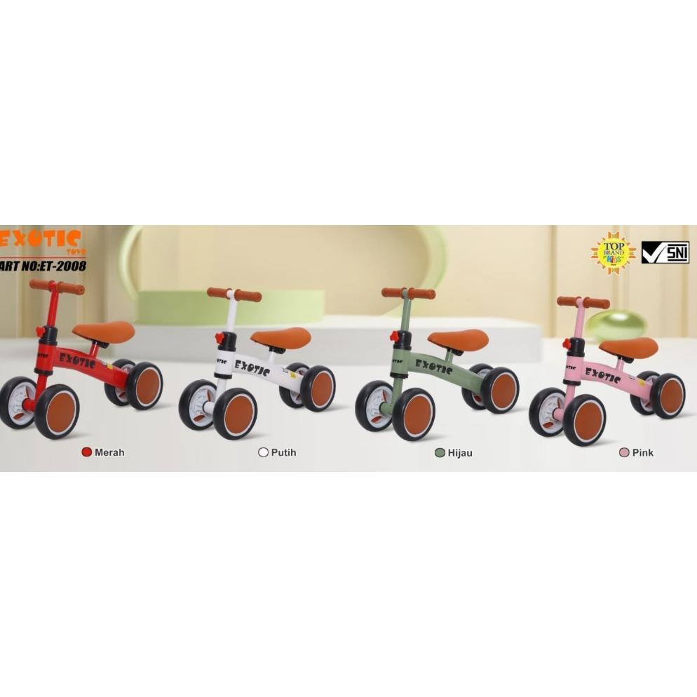 EXOTIC BALANCE BIKE ET-2008 // RIDE ON TOYS EXOTIC ET-2152  // RIDE ON TOYS PMB IORA TM-12  // RIDE 