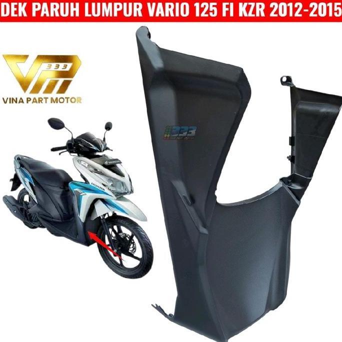 cover front lower dek paruh lumpur Vario 125 fi old kzr tahun 2012 - 2015 berkualitas 64308KZR600ZB