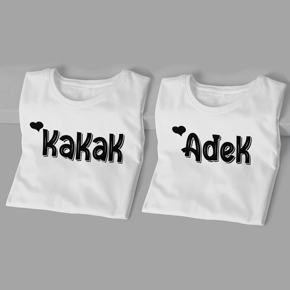 BIG PROMO Kaos Couple Anak Keren Terbaru Adik kakak / Couple Keluarga / Couple Adik Kakak 1-12 Tahun