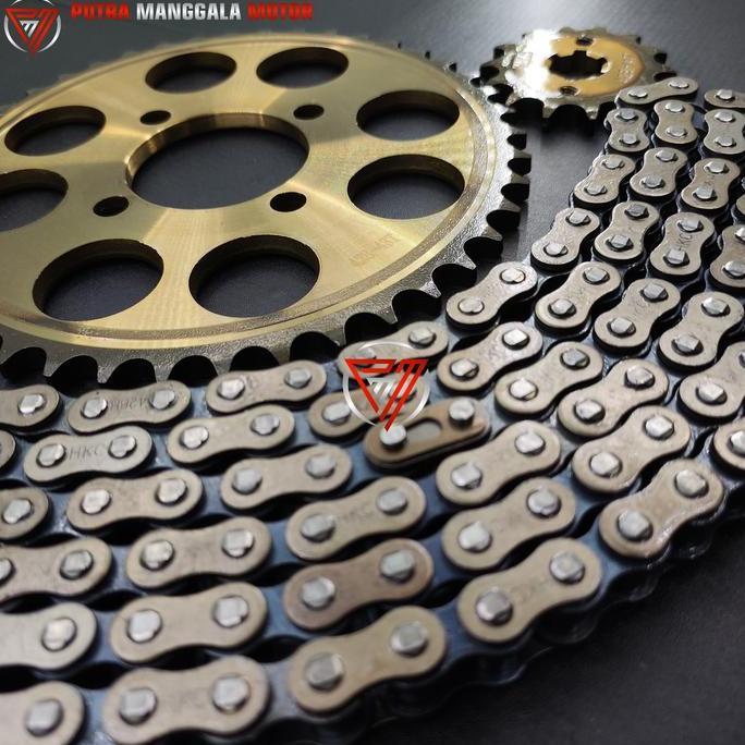 Murah Gearset Girset Paket Jupiter Z1 Old Jupiter Z1 New 13-41 T Gear Gir Set Gigi Tarik Rantai Roda