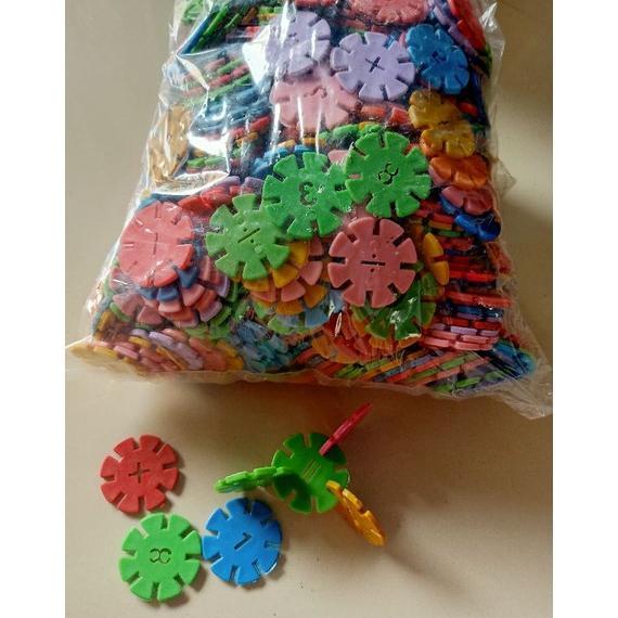 BOMBIK TAZOS 1 KG / MAINAN ANAK TAZOS BOMBIK EDUKATIF KEMASAN 1 KG MURAH