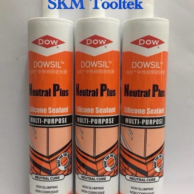 restyreyn- Dowsil Neutral Plus/Silicone Sealant/Lem Kaca Neutral Dow Corning Diskon