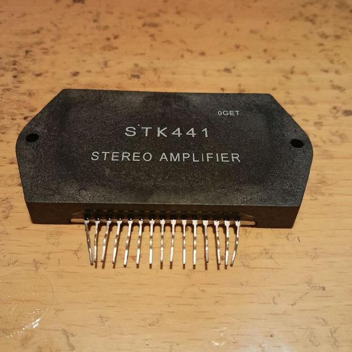IC STK441 STK 441 SANYO STEREO FOR AUDIO POWER AMPLI BBM27