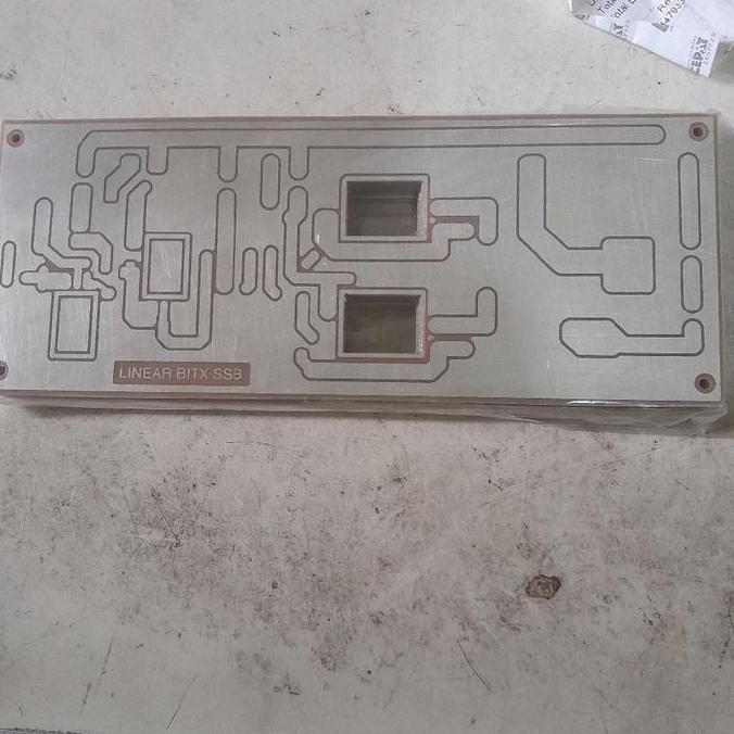 PCB LINEAR AMPLI 60W 60WATT 60 WATT 60 W - 120W 120WATT 120 W 120 WATT SSB BITX SPECTRA EXCITER BBM2