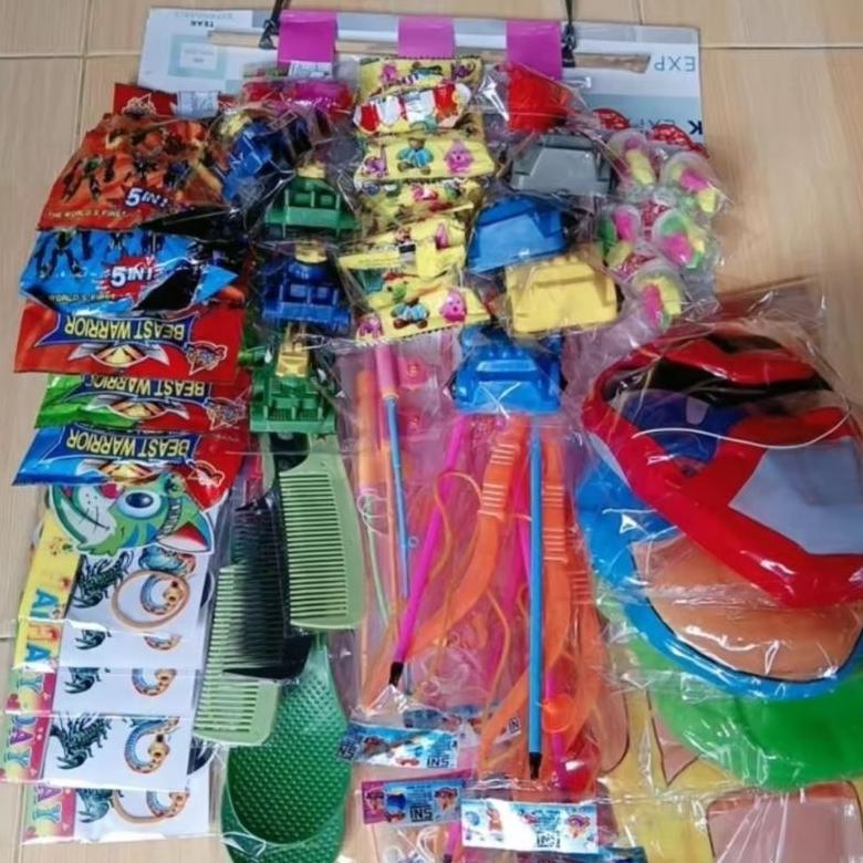 40 pcs MAINAN SIAP JUAL ecer 2000 Mainan layar titip warung