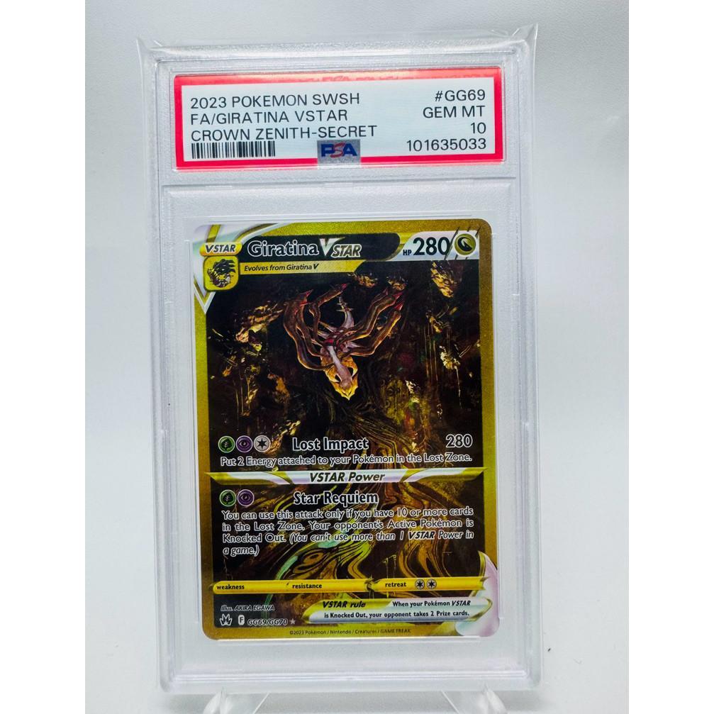 Discount Psa 10 Giratina Vstar Crown Zenith Pokemon English Tcg