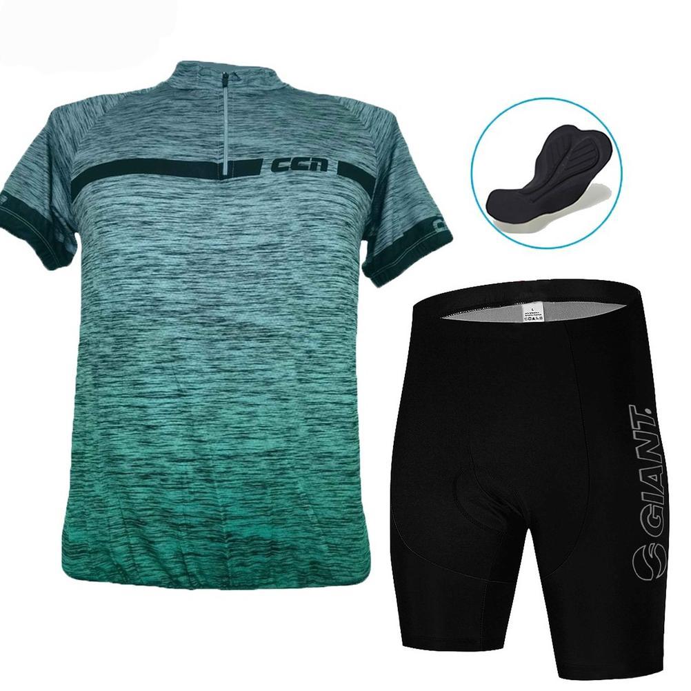 HOT PRODUCT Jersey Sepeda Dan Celana Sepeda Set Polos CCN Roadbike unisex