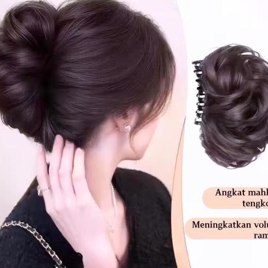 Sanggul Jepit Kuncup Bunga/Sanggul Modern/Jepit Rambut