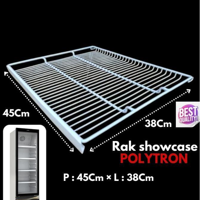 Rak Showcase Polytron rak showcase Besi